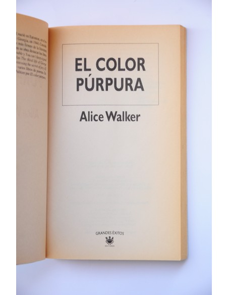 El color púrpura