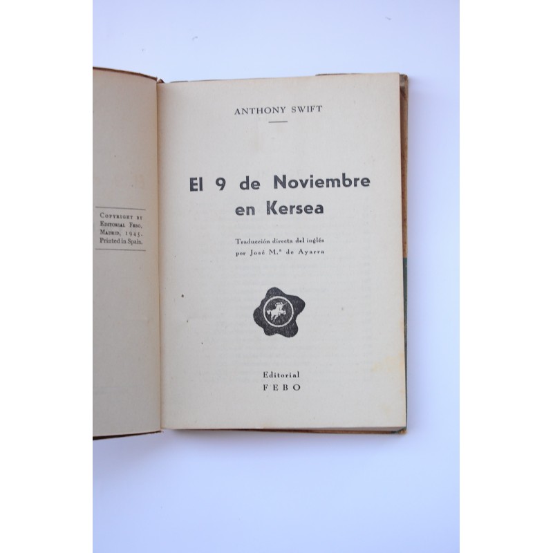 El 9 de noviembre en Kersea