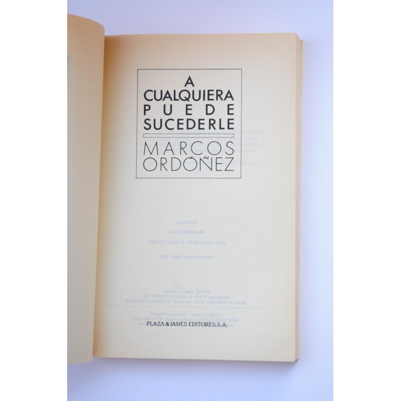 A cualquiera puede sucederle