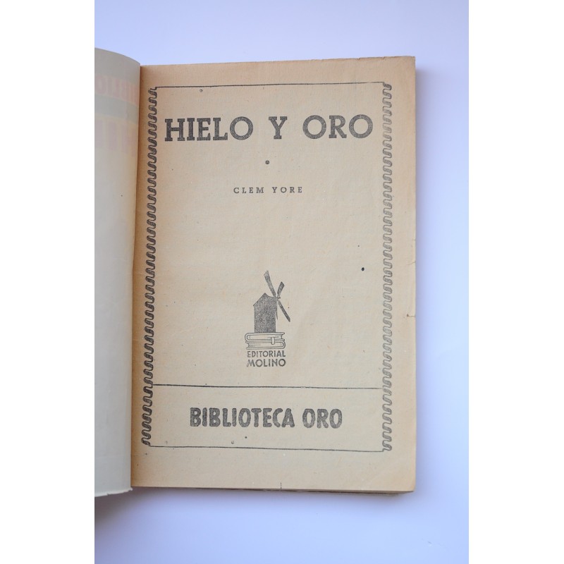 Hielo y oro