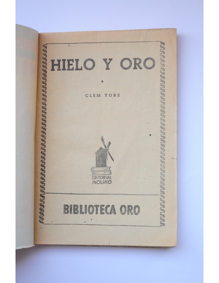 Hielo y oro