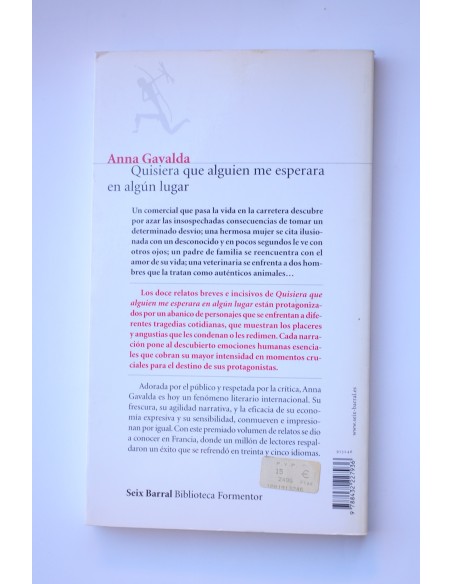 Quisiera que alguien me esperara en algún lugar