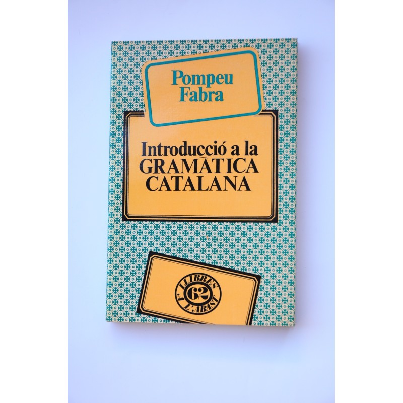 Introducció a la gramàtica catalana