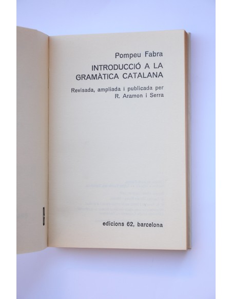 Introducció a la gramàtica catalana