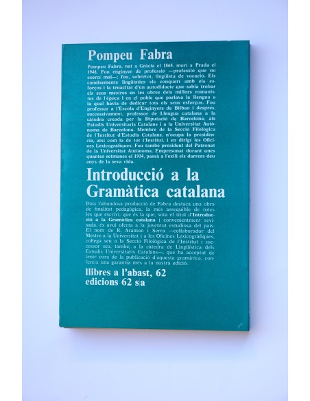 Introducció a la gramàtica catalana