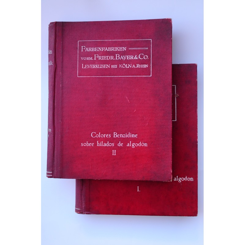 Colores Benzidine sobre hilados de algodón