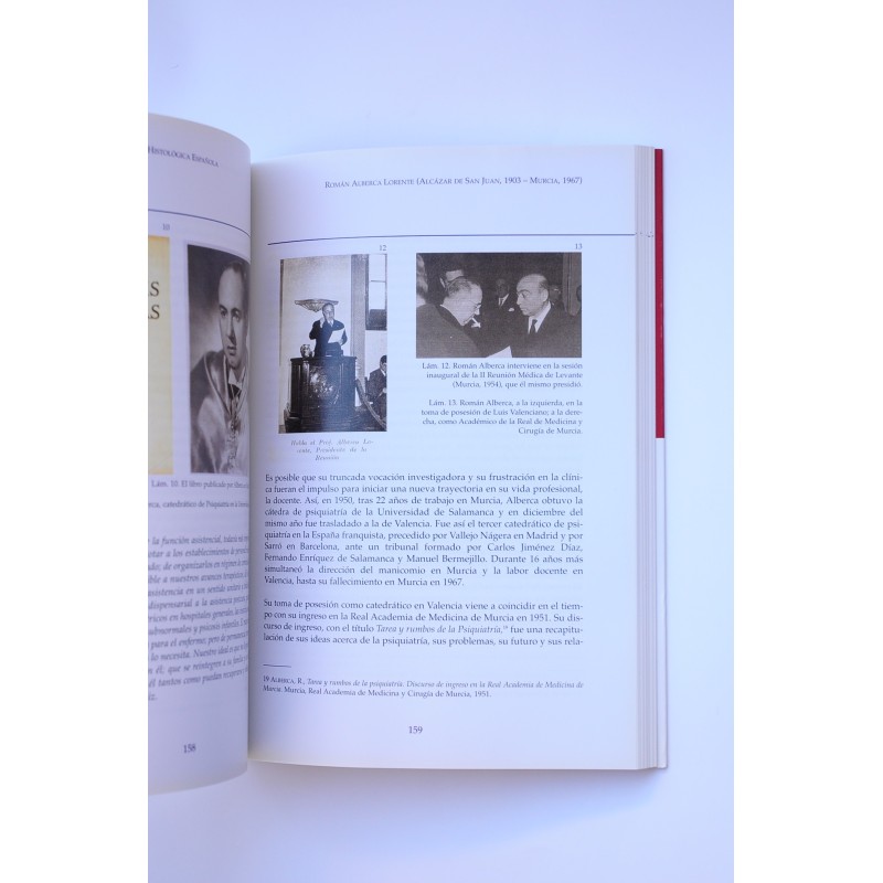 Médicos murcianos de la Escuela Histológica...