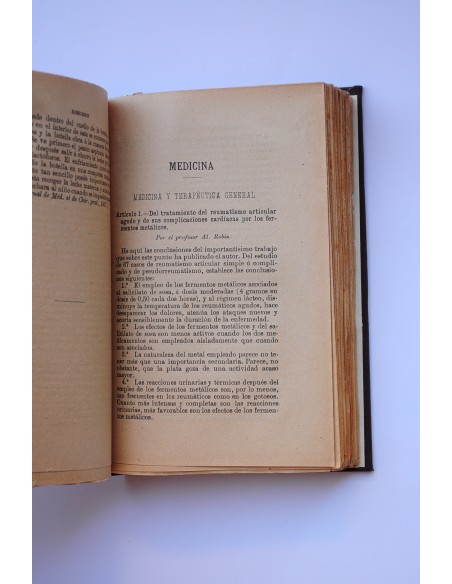 Anuario internacional de medicina y cirugía. Revista semestral. Segunda serie. Tomo XLVII.  enero - julio 1908