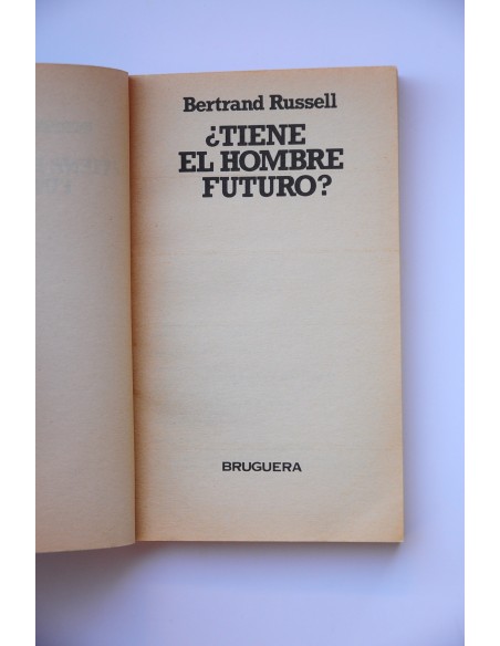 ¿Tiene el hombre futuro?