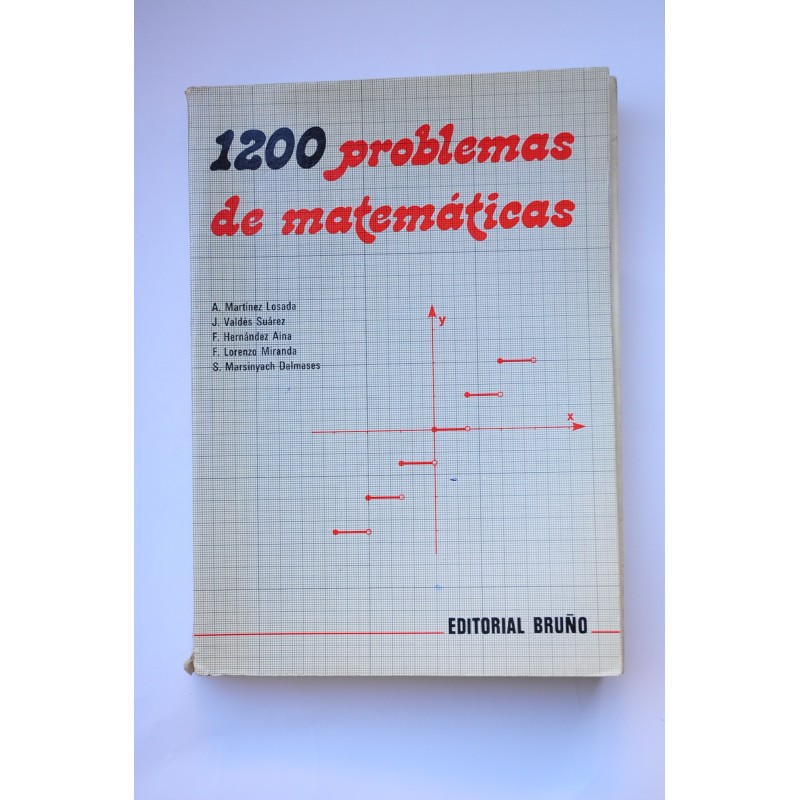 1200 problemas de matemáticas