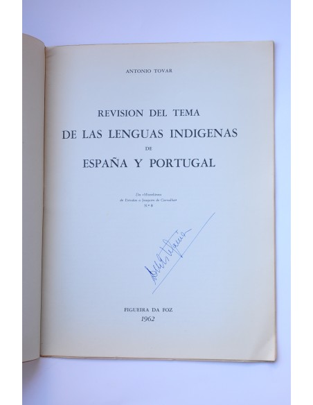 Revisión del tema de las lenguas indígenas de España y Portugal