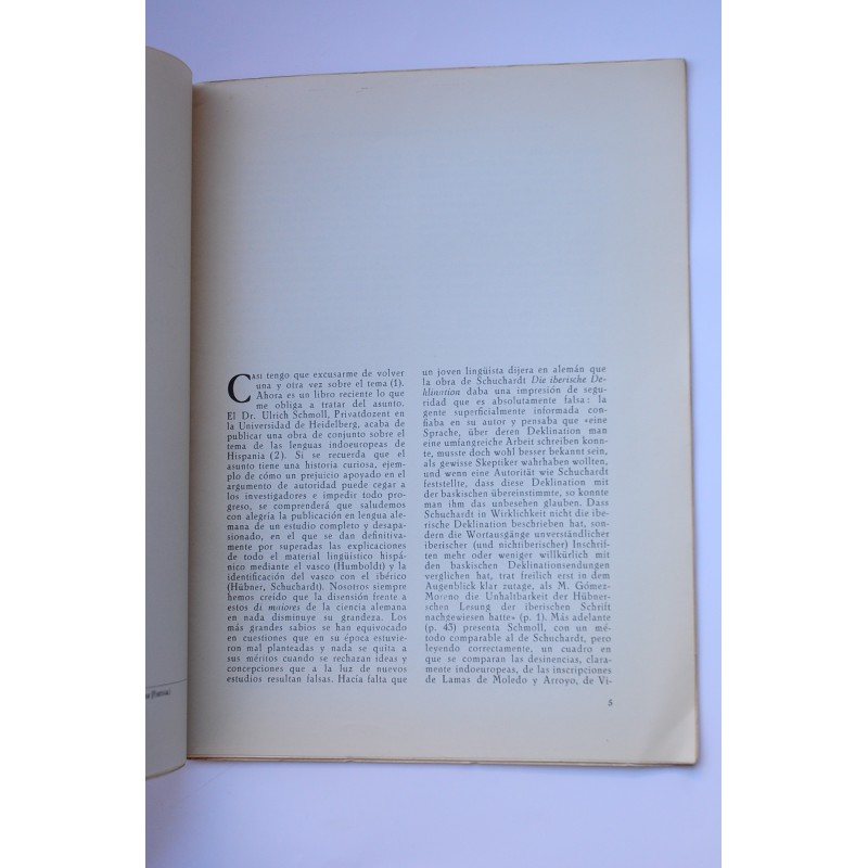 Revisión del tema de las lenguas indígenas de...