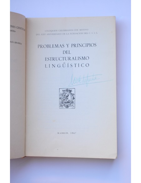 Problemas y principios del estructuralismo lingüístico