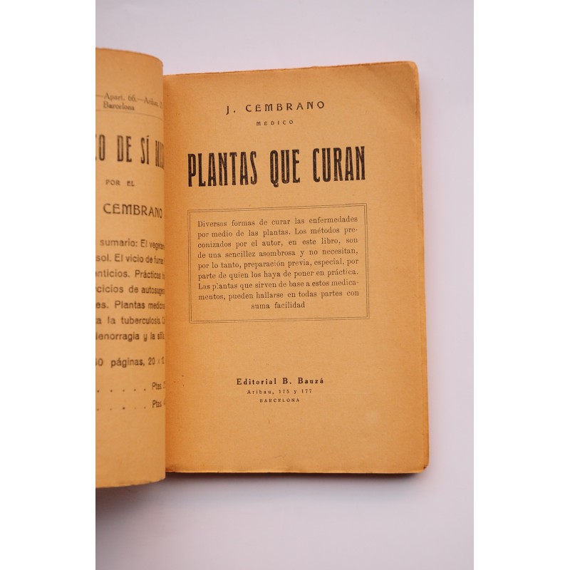 Plantas que curan. Indígenas y exóticas