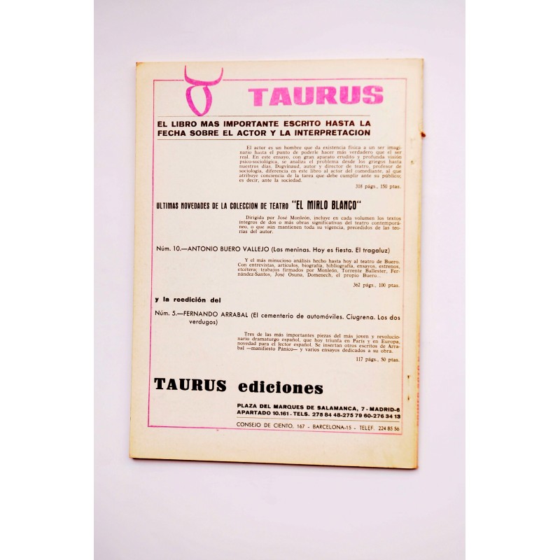 Primer Acto : revista del teatro. Nº 103...
