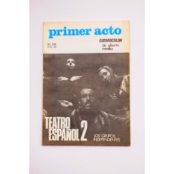 Primer Acto : revista del teatro. Nº 104 (enero 1969)