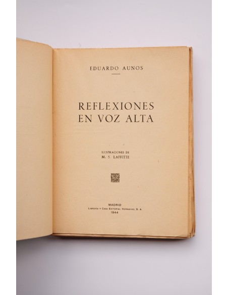 Reflexiones en voz alta