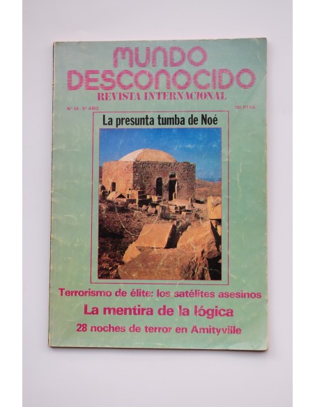 Mundo desconocido. Revista internacional. Nº 59 (mayo 1981)