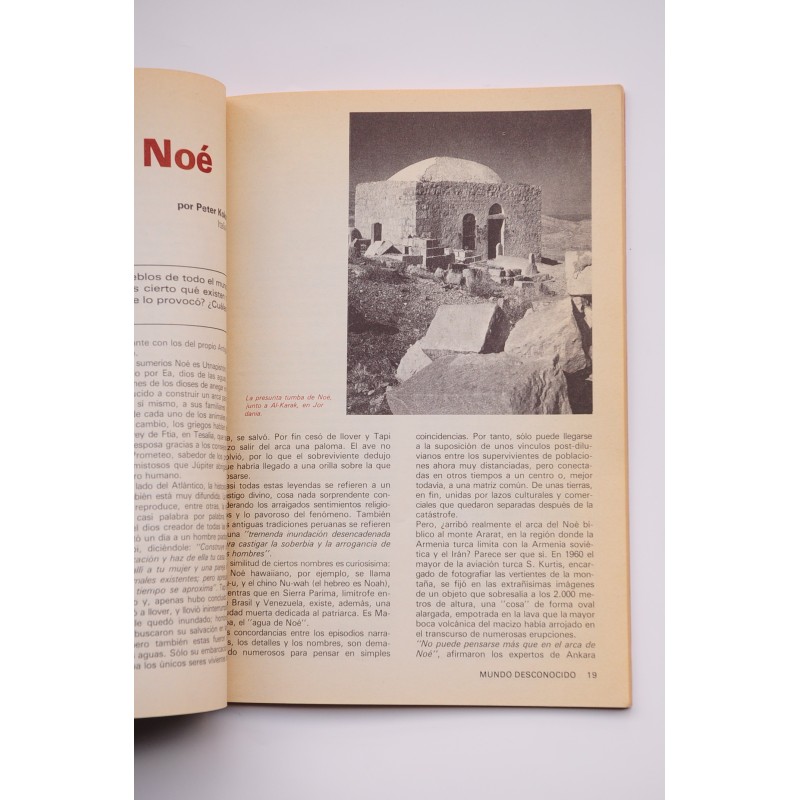 Mundo desconocido. Revista internacional. Nº 59...