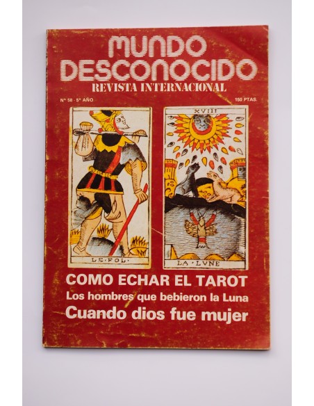 Mundo desconocido. Revista internacional. Nº 58 (abril 1981)