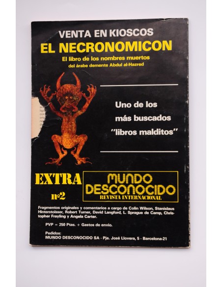 Mundo desconocido. Revista internacional. Nº 58 (abril 1981)