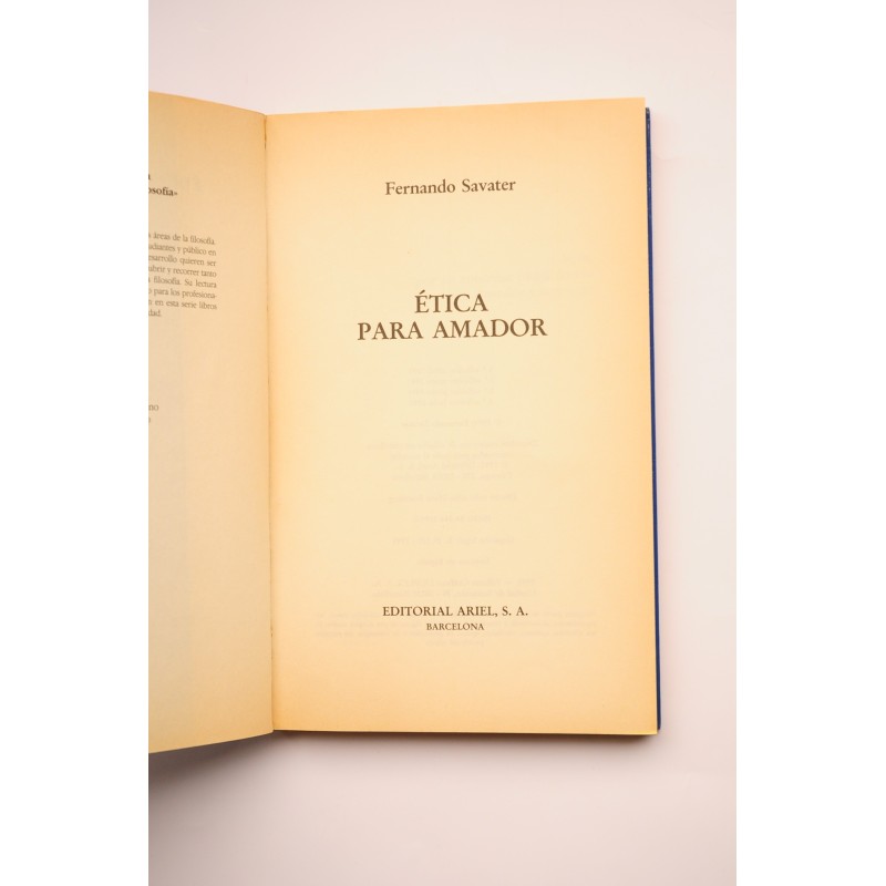 Ética para Amador