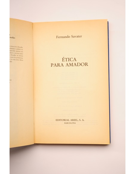 Ética para Amador