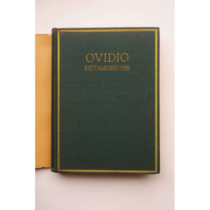Metamorfosis. Vol. I. Libros del I al V