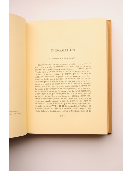 Metamorfosis. Vol. I. Libros del I al V