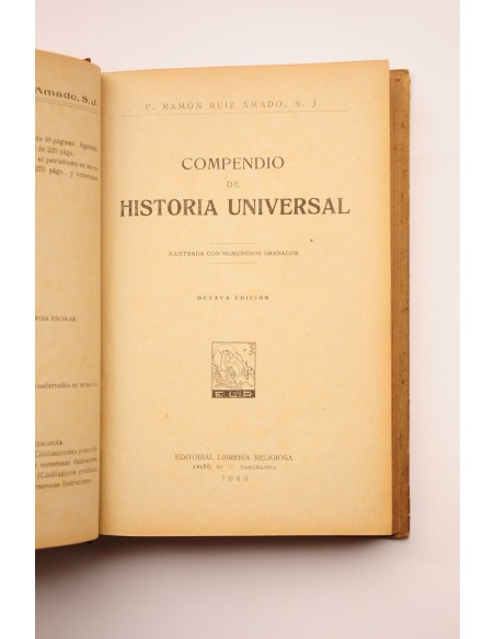Compendio de historia universal