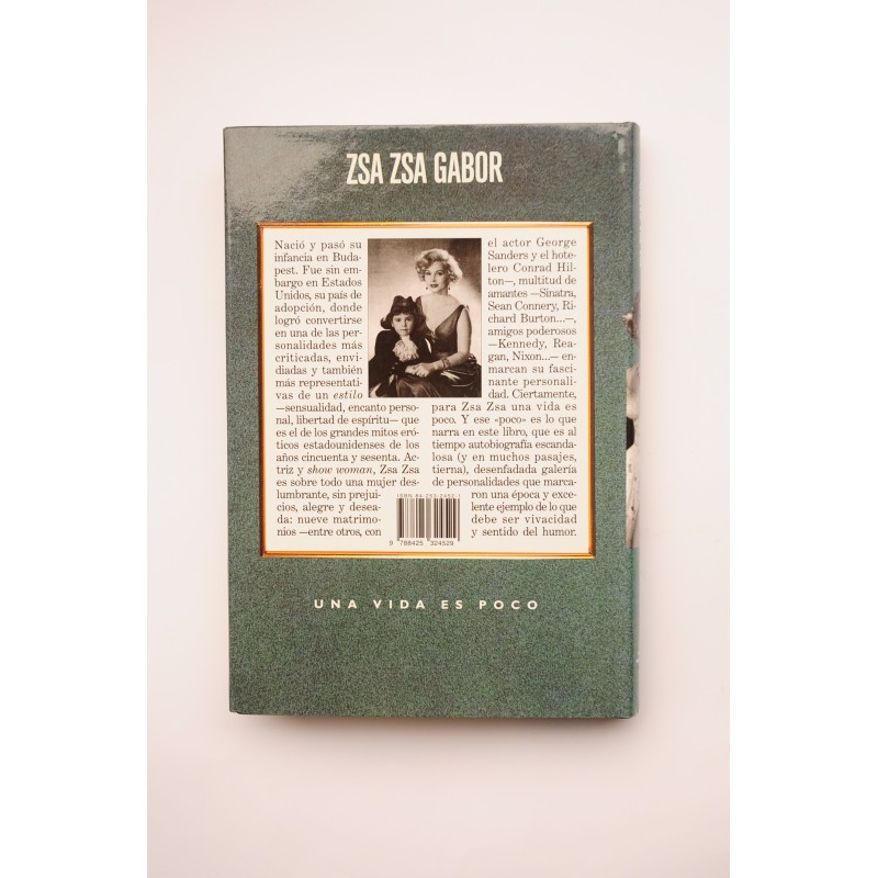 Una vida es poco : Zsa Zsa Gabor 