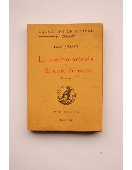 La metamorfosis o El asno de oro