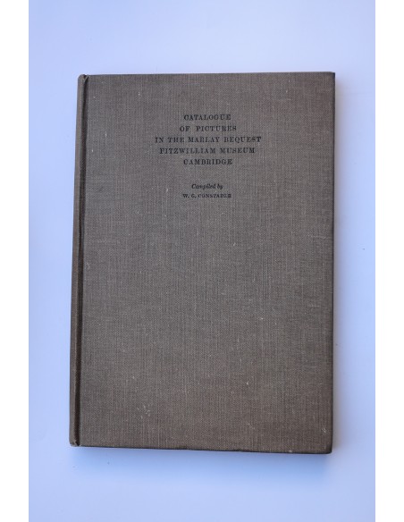 Catalogue of pictures in The Marlay Bequest Fitzwilliam Museum Cambridge
