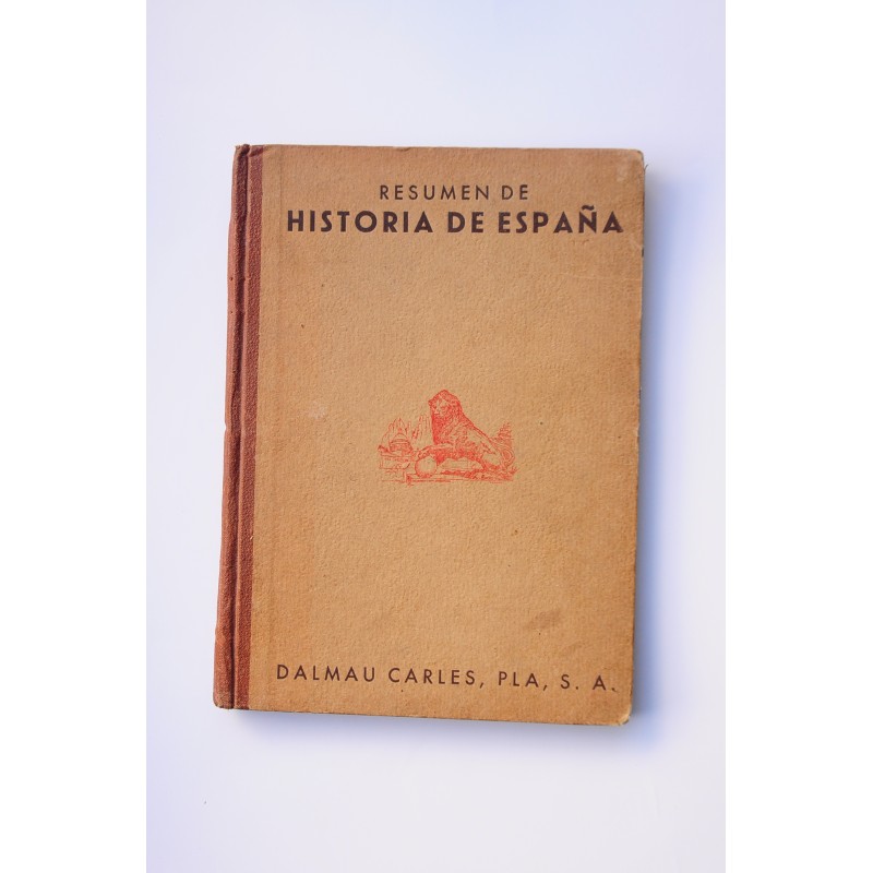 Resumen de Historia de España. Tercer grado