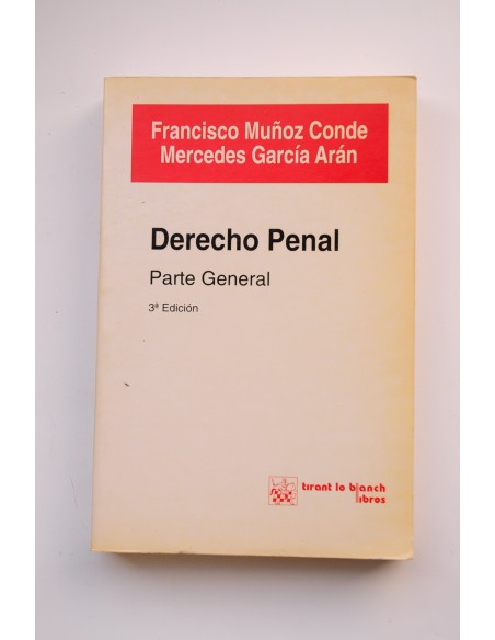 Derecho penal. Parte general