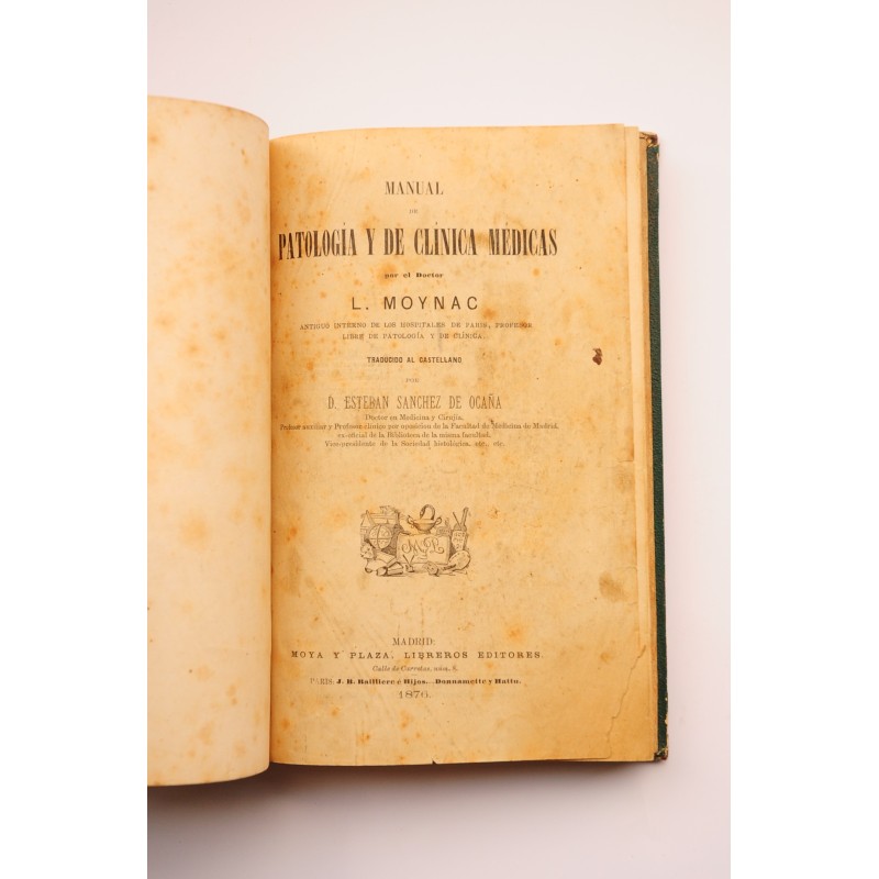 Manual de patología y de clínica médicas
