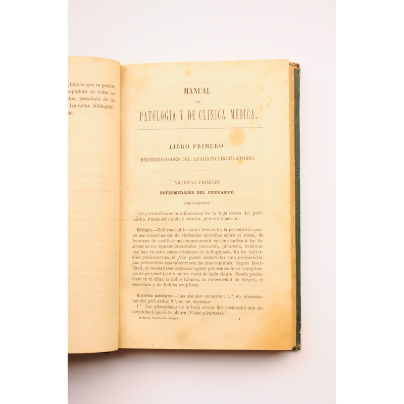 Manual de patología y de clínica médicas