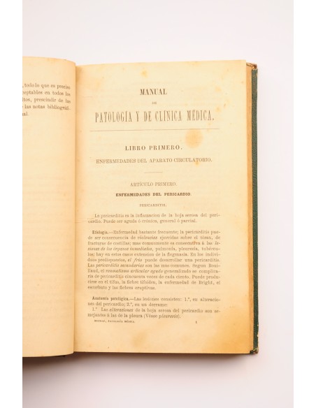 Manual de patología y de clínica médicas