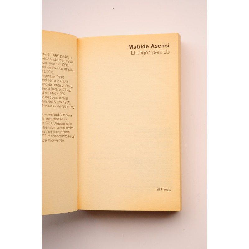 El origen perdido