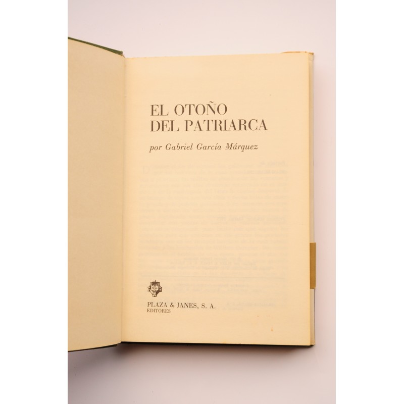 El otoño del patriarca