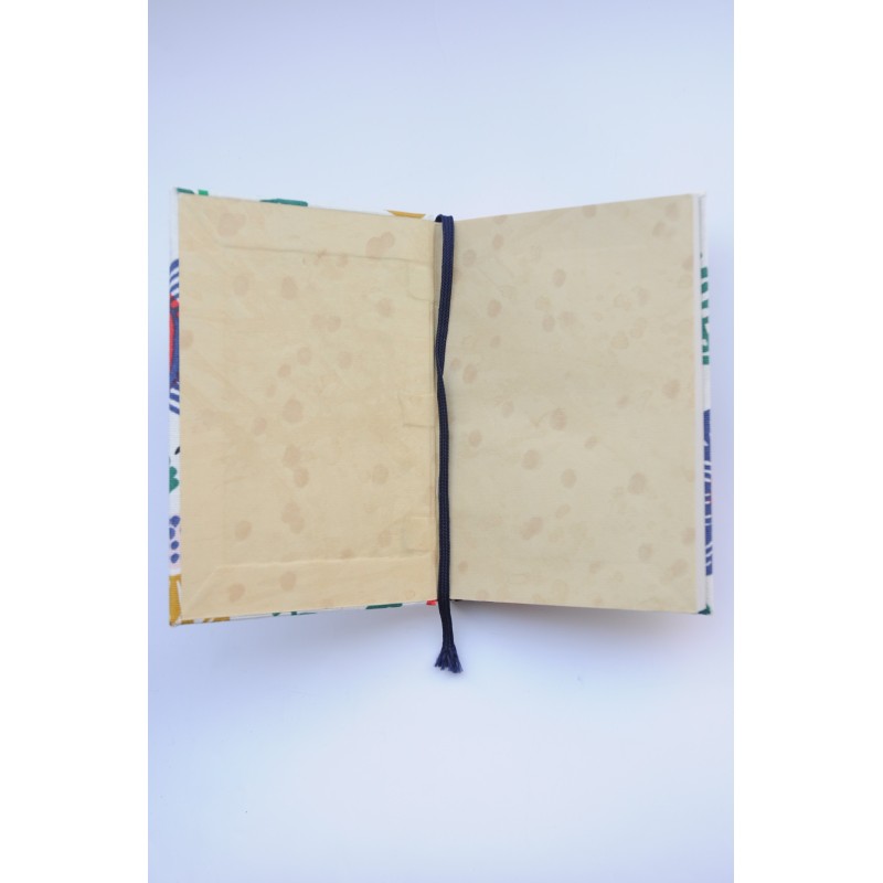Libreta Artesana Flores colores