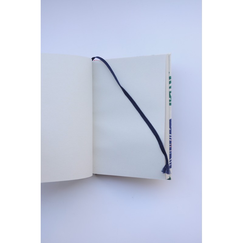 Libreta Artesana Flores colores