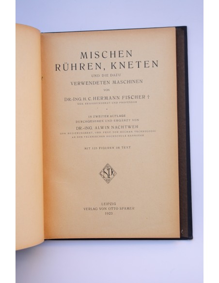 Mischen rühren, kneten und die dazu verwendeten maschinen