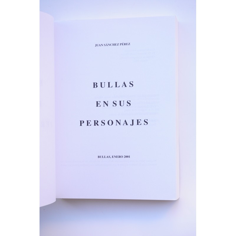 Bullas en sus personajes