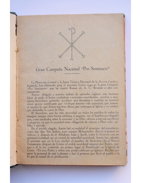Normas y orientaciones para la dirección de las jóvenes de Acción Católica. Enero 1941, nº 50 a Julio 1943