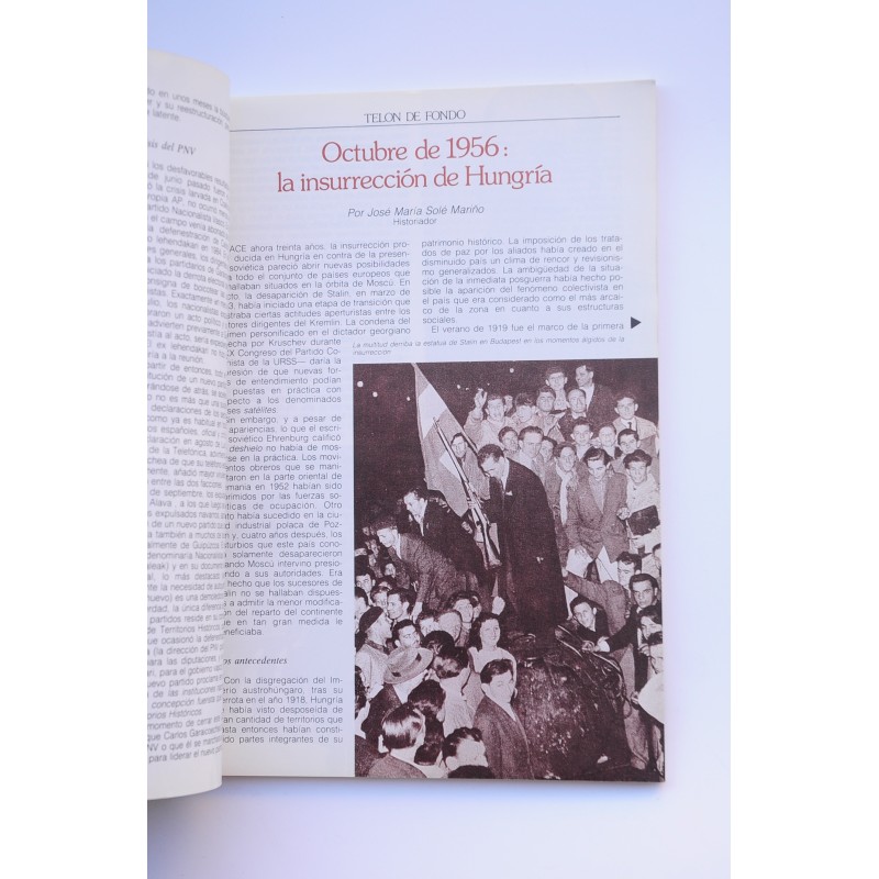 Historia 16 : revista.-- Nº 126 (octubre 1986)