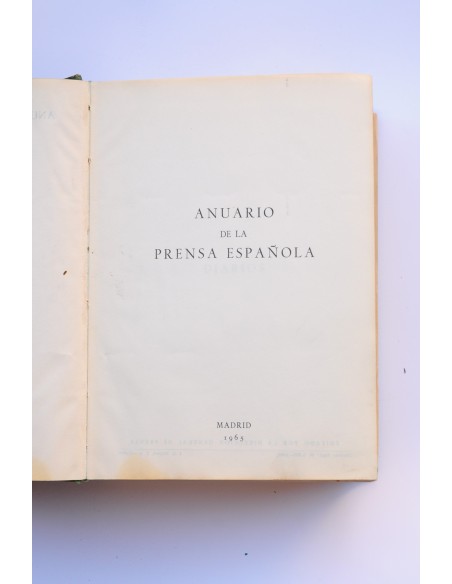 Anuario de la Prensa española