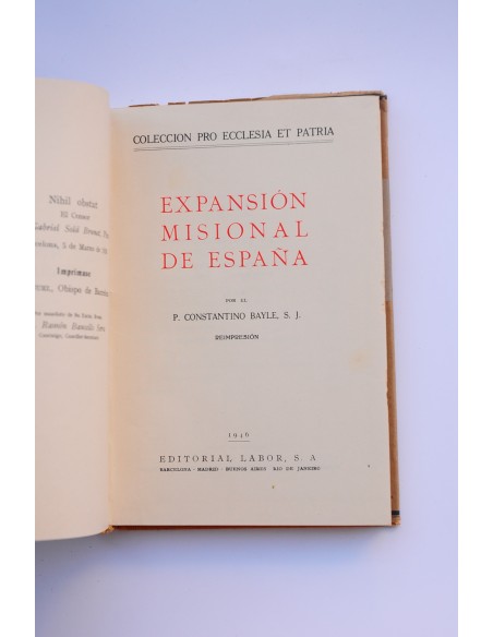 La expansión misional de España