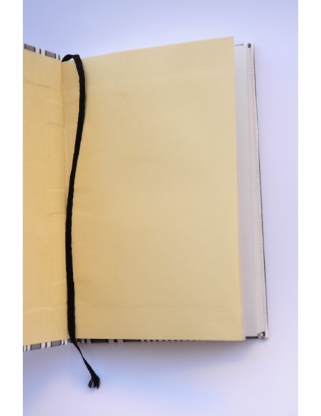 Libreta Artesana Rayas verticales