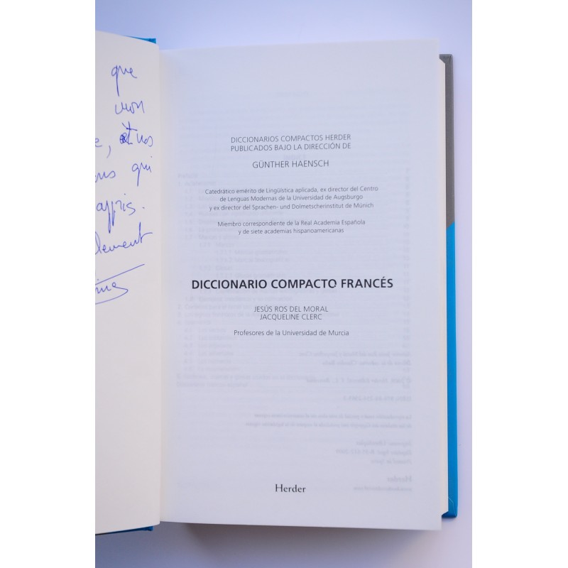 Diccionario compacto francés